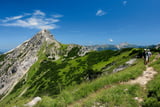 Blick vom Zirleseck auf die Ronenspitze