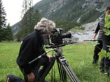 Reinhold Messner hinter der Kamera.