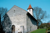 Die romanische Michaelskirche (11. Jh.) in Burgfelden