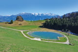 Zum Gasthof Bichlersee: Blick aufs Kaisergebirge