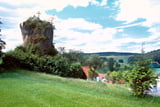 Von diesem Felsen in Bärnfels bietet sich ein grandioser Ausblick auf den Ort.