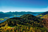 Toller Blick vom Riederstein zum Tegernsee