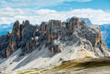 Schroffe Dolomitzinnen: die Croda da Lago