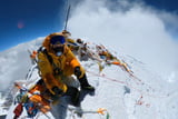 David Göttler am Mount Everest