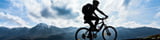 Mountainbiketouren in den Bergen sind Adrenalin pur.