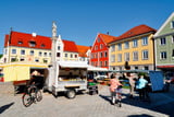 Am Marienplatz im Zentrum von Mindelheim