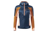 Die Women´s Larice Halfzip Jacket von Vaude ist ein leichter Isolationsanorak für Damen für sportliche Ski- und Bergtouren, die Wollfüllung stammt vom Bodensee.