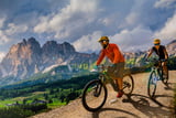 E-Mountainbiking in den Dolomiten