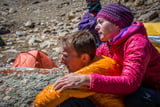 Ueli Steck mit Frau