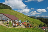 Zur Schwarzrieshütte: Bei der Altkaseralm