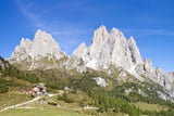 Cadinigruppe mit Rifugio Citta di Carpi, Dolomiten, Südtirol