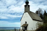 Ein besonderer Moment: Der Aussichtsplatz an der Schnappenkirche mit dem Chiemsee