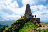 Einer der beliebtesten Gipfel im Allgäu: der Grünten mit seinem Jägerdenkmal.