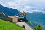 Bergstation der Texelbahn am Giggelberg