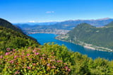 Luganer See Tessin