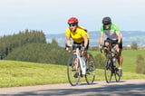Zwei Rennradfahrer