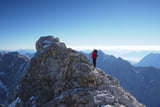 Jubiläumsgrat an der Zugspitze